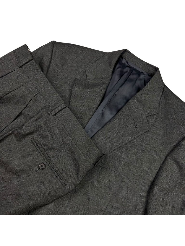 Hickey Freeman Men's 100% Wool Suit Gray 42r | 34x28